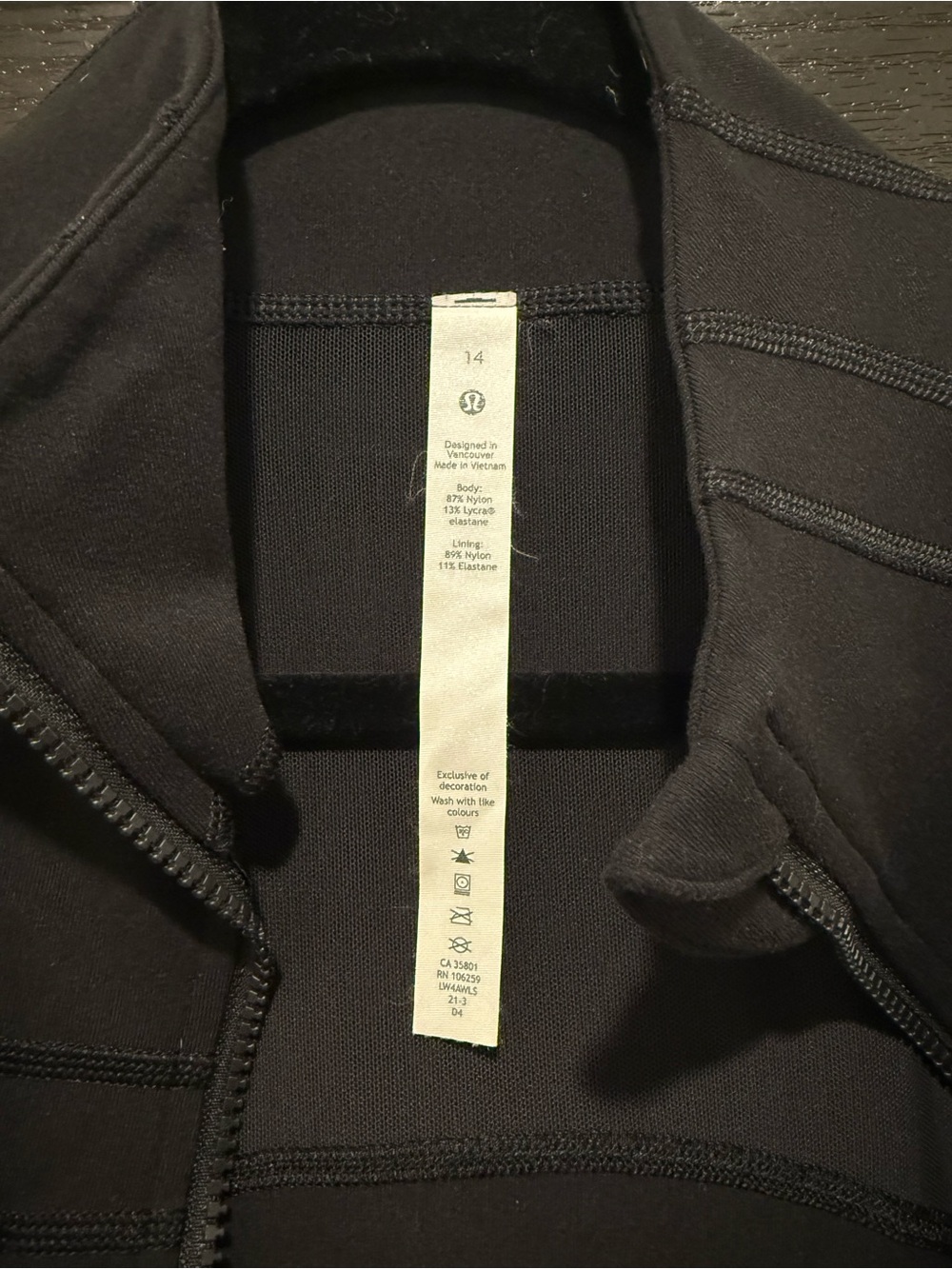 Lululemon Define Jacket Size 14 - Picture 3 of 3